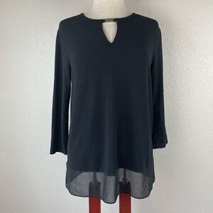 Ellen Tracy Tunic Top Size M EUC
